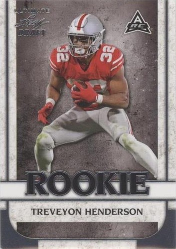 2022 Leaf Ultimate Draft Rookies Treveyon Henderson #06