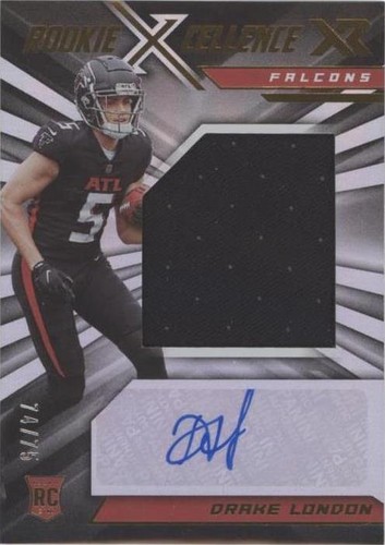 2022 Panini XR Drake London #RXE-DL