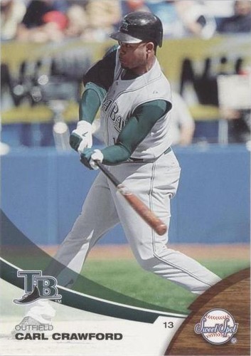 2006 Upper Deck Sweet Spot - Carl Crawford #30