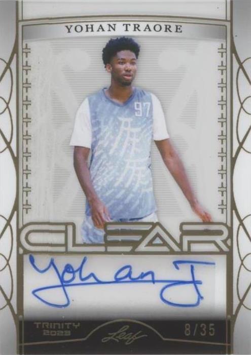 2022-23 Leaf Trinity - Yohan Traore #CA-YT1