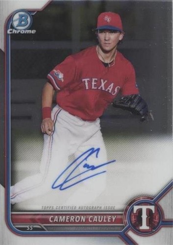 2022 Bowman Chrome - Cameron Cauley #CPA-CCY