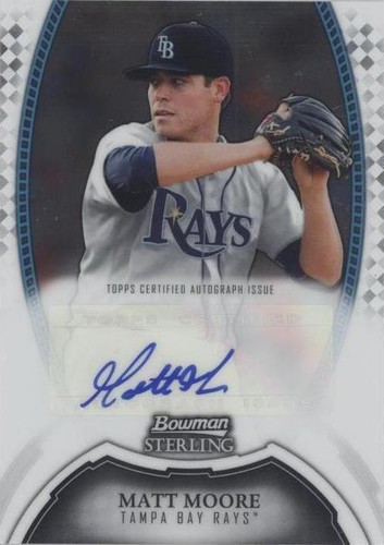 2011 Bowman Sterling - Matt Moore #BSP-MMO