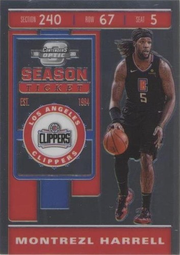 2019-20 Panini Contenders Optic - Montrezl Harrell #91