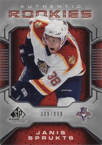 2006-07 SP Game Used Edition - Janis Sprukts #119