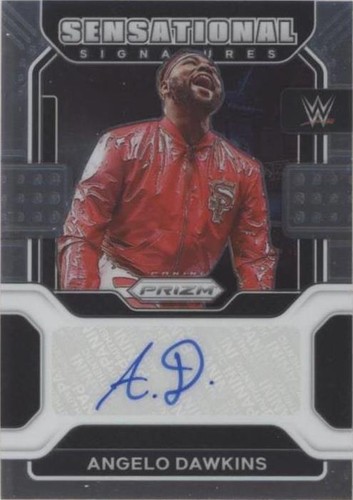 2022 Panini Prizm WWE - Angelo Dawkins #SS-ADK