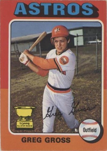 1975 O-Pee-Chee - Greg Gross #334