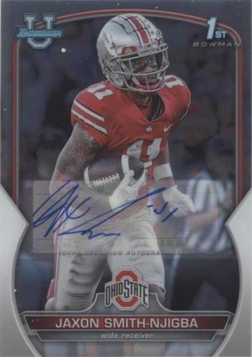 2022 Bowman University Chrome Jaxon Smith-Njigba #78