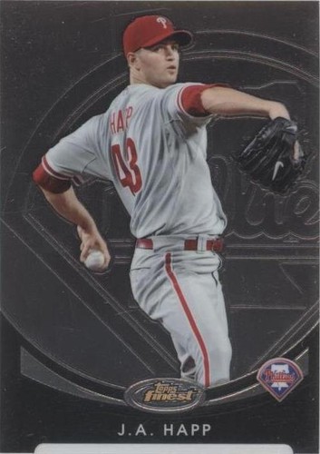 2010 Topps Finest - J.A. Happ #81