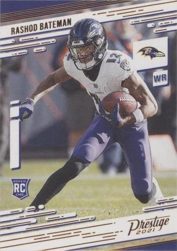 2021 Panini Chronicles Rashod Bateman #215