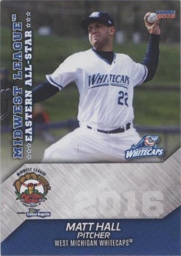 2016 Choice Midwest League All-Stars - Matt Hall #29