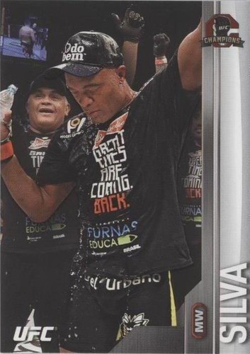 2015 Topps UFC Champions - Anderson Silva #84