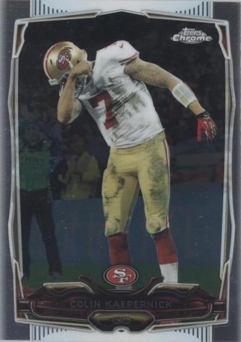 2014 Topps Chrome Colin Kaepernick #56