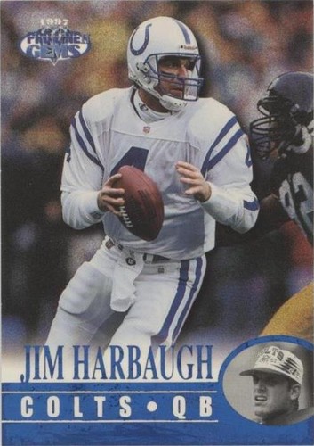 1997 Pro Line Gems Jim Harbaugh #20