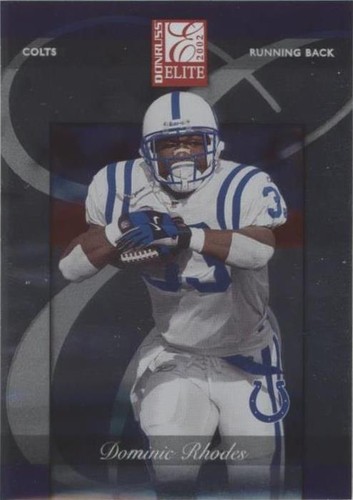 2002 Donruss Elite Dominic Rhodes #17