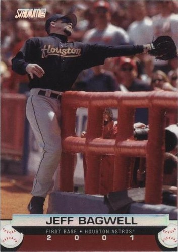 2001 Topps Stadium Club - Jeff Bagwell #3