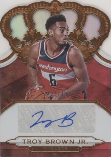2018-19 Panini Crown Royale - Troy Brown Jr. #CR-TBR