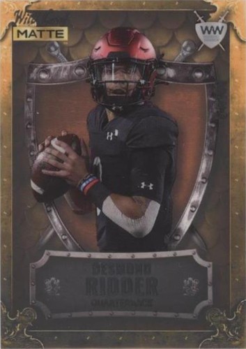2022 Wild Card MATTE Desmond Ridder #WW-12