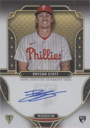 2022 Topps Triple Threads - Bryson Stott #RA-STOT