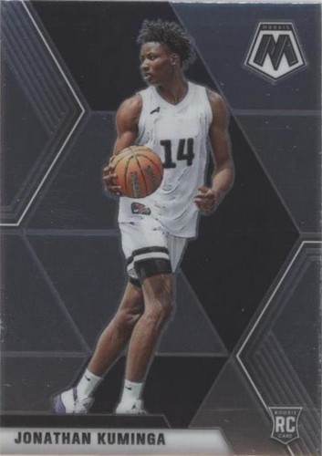 2021-22 Mosaic Draft Picks Prizm Silver Rookie #255 Jonathan