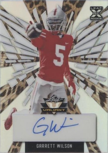 2022 Leaf Valiant Garrett Wilson #BA-GW1