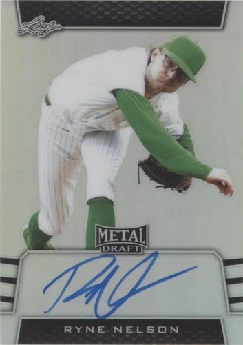 2019 Leaf Metal Draft - Ryne Nelson #BA-RN1