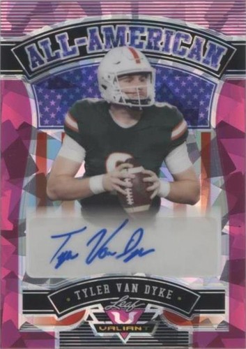 2022 Leaf Valiant Tyler Van Dyke #AA-TVD