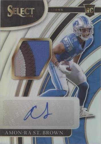 2021 Panini Select Amon-Ra St. Brown #RSM-ASB