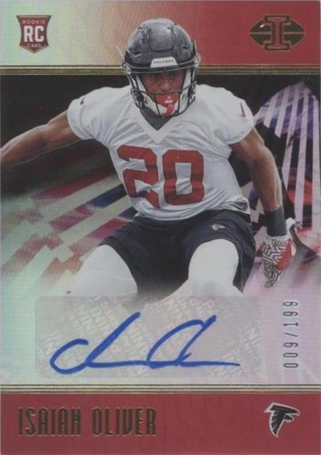 2018 Panini Illusions Isaiah Oliver #142