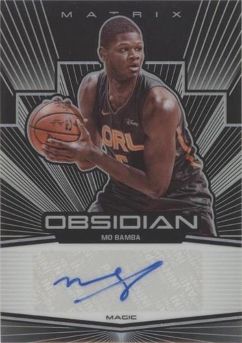 2019-20 Panini Obsidian - Mo Bamba #MA-MBB