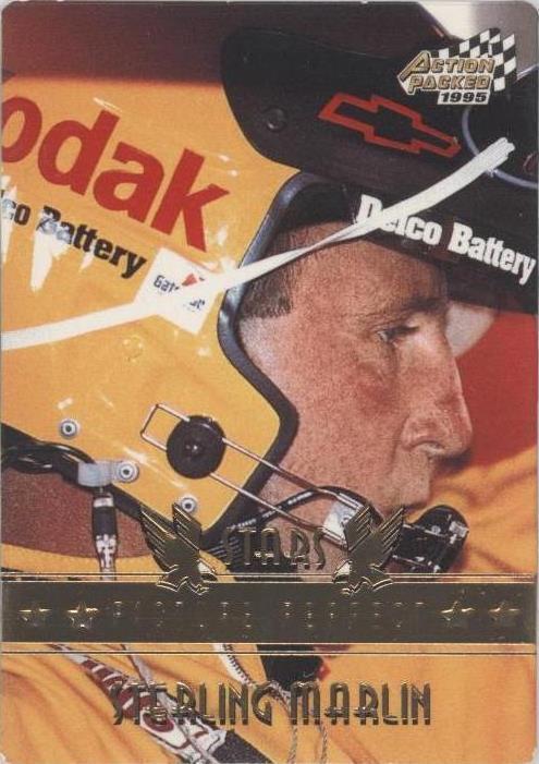 1995 Action Packed Stars - Sterling Marlin #55