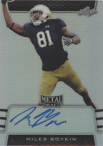 2019 Leaf Metal Draft Miles Boykin #BA-MB2