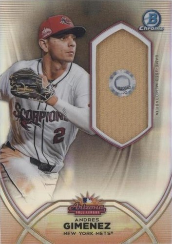 2020 Bowman Chrome - Andres Gimenez #AFLR-AG