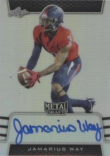 2019 Leaf Metal Draft Jamarius Way #BA-JW1