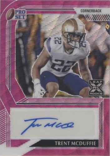 2022 Leaf Pro Set Metal Trent McDuffie #PA-TM2