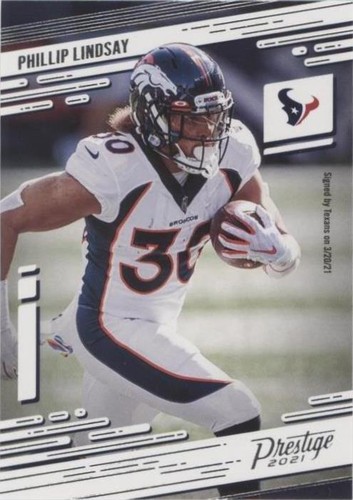 2021 Panini Prestige Phillip Lindsay #27