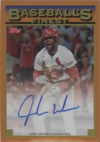 2024 Topps Finest - Jordan Walker #93A-JW