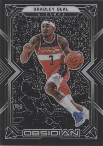 2021-22 Panini Select Numbers Bradley Beal #35 Washington