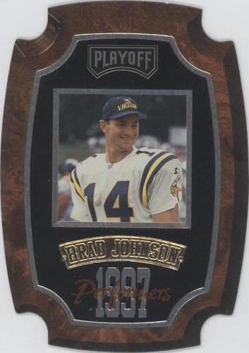 1997 Playoff Contenders Brad Johnson #10
