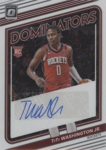 2022-23 Panini Donruss Optic - TyTy Washington Jr. #RDS-TYW