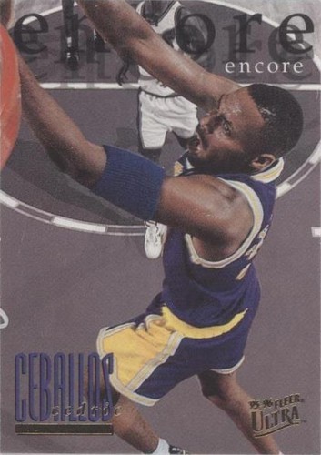 1995-96 Fleer Ultra - Cedric Ceballos #304