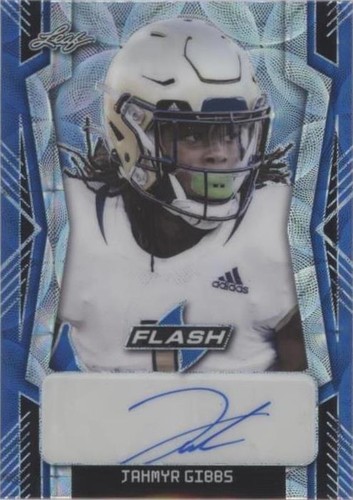 2022 Leaf Flash Jahmyr Gibbs #PA-JG1