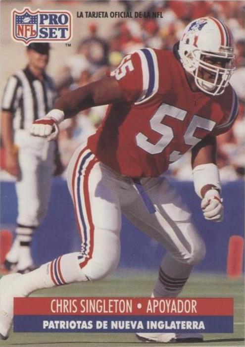 1991 Pro Set Spanish Chris Singleton #152