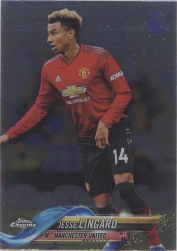 2018-19 Topps Chrome Premier League Jesse Lingard #40