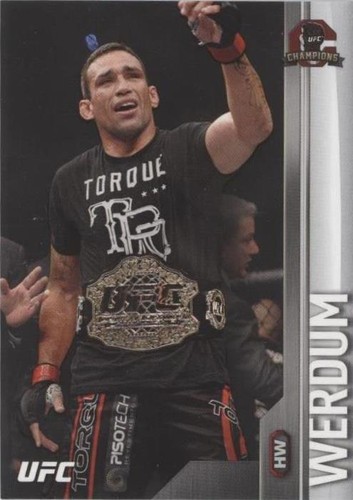 2015 Topps UFC Champions - Fabricio Werdum #158