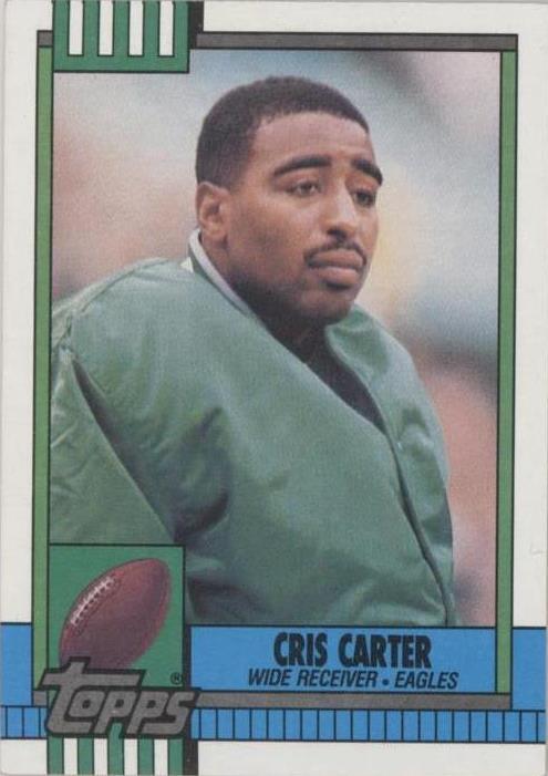 Topps Cris Carter #92 1990