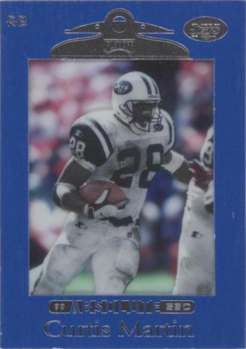 1999 Playoff Absolute SSD Curtis Martin #74