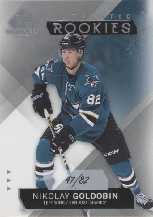 2015-16 SP Game-Used - Nikolay Goldobin #189