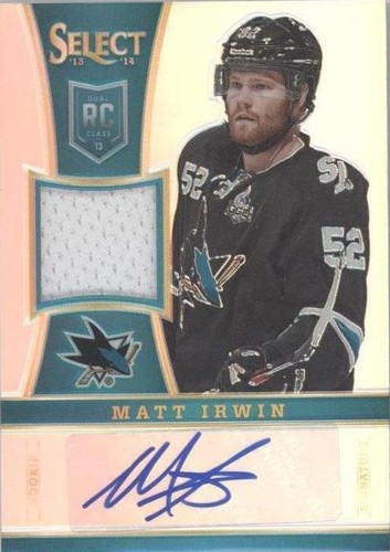 2013-14 Panini Select - Matt Irwin #235