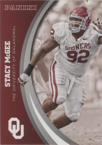 2016 Panini Oklahoma Sooners Stacy Mcgee #45