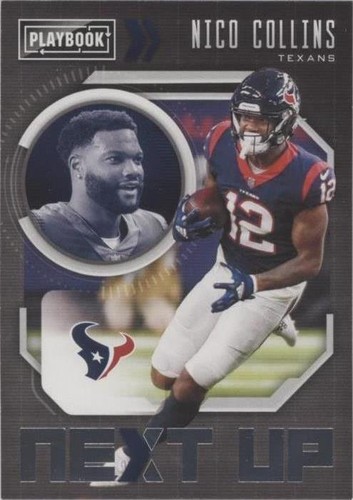 2021 Panini Playbook Nico Collins #NXT-NCO